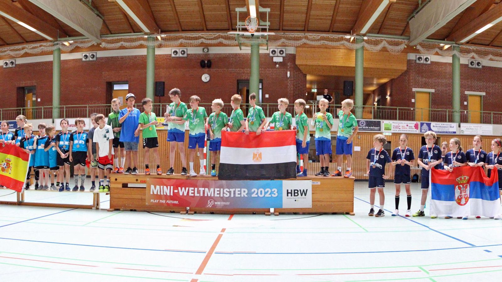 Ägypten wird Mini-Handball Weltmeister bei der WM in Bönnigheim