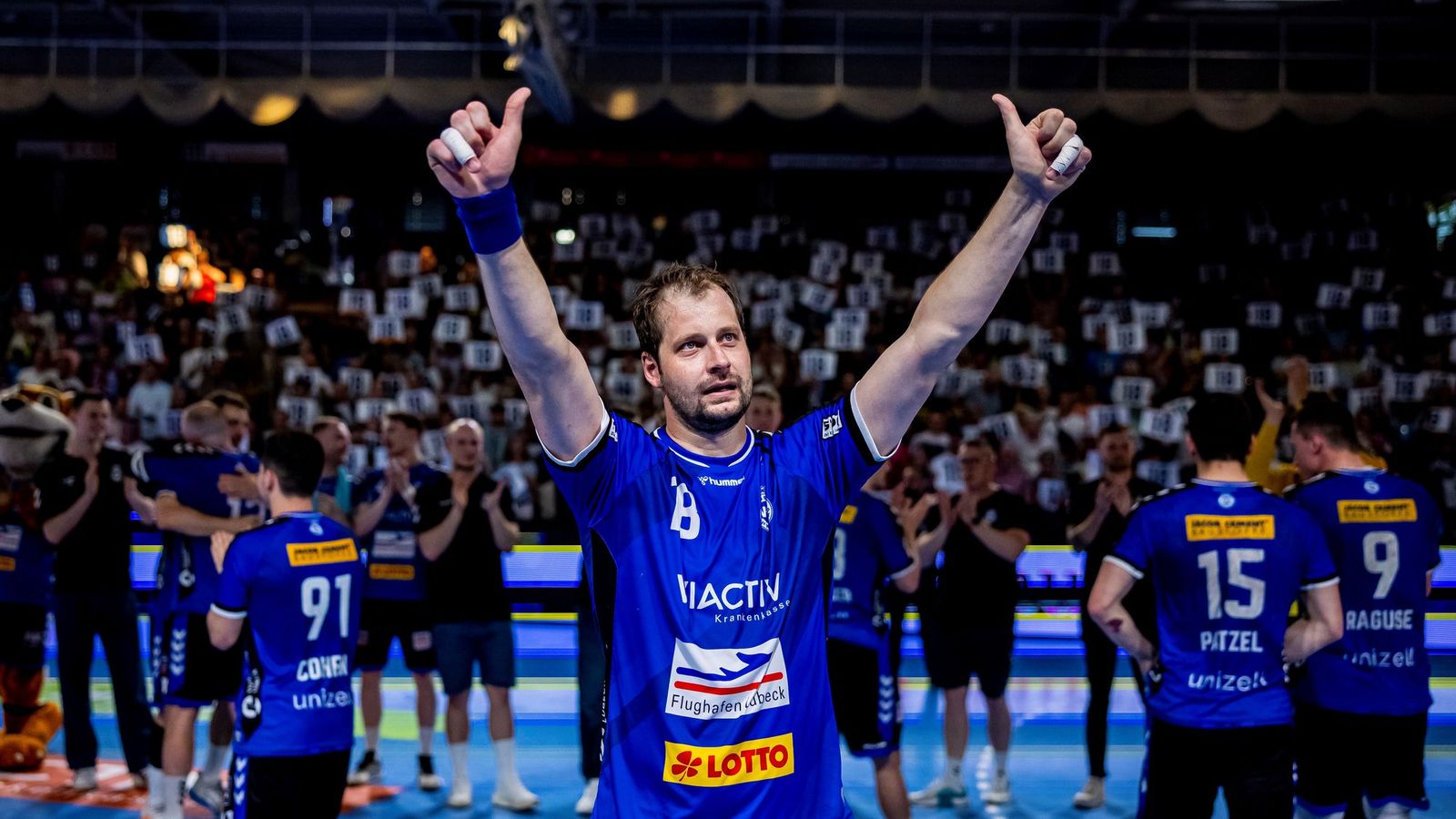 Krimi-Sieg bei emotionaler Verabschiedung von Martin Waschul