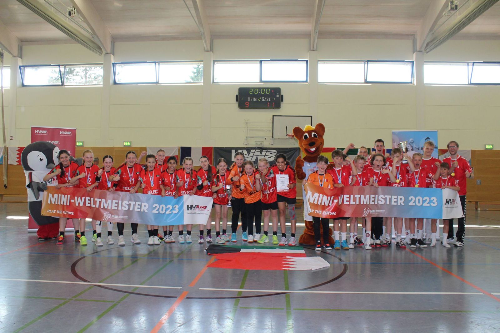 Bahrain und Kuwait sind Mini-Weltmeister