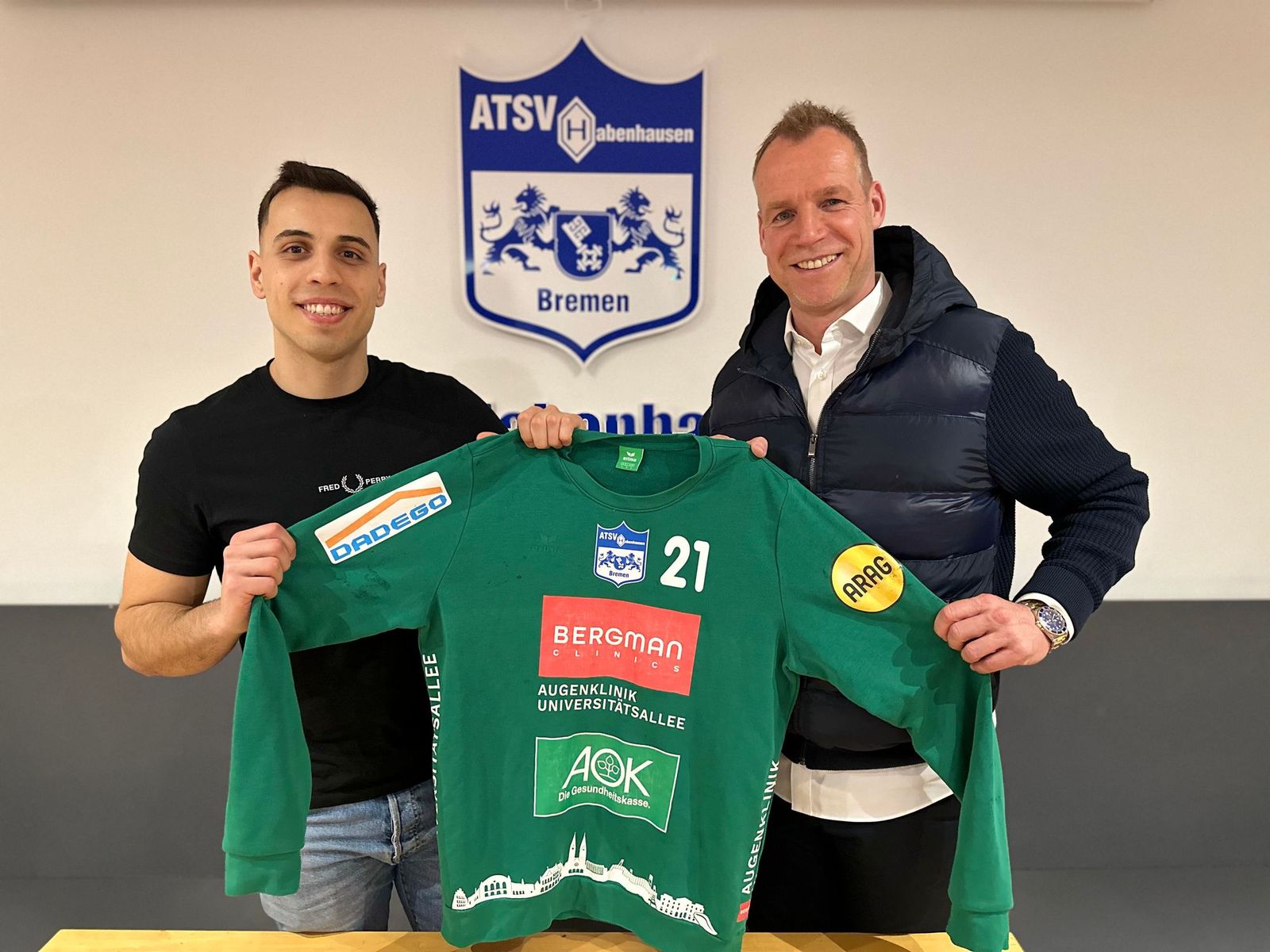 Neues Torhütergespann für den ATSV Habenhausen