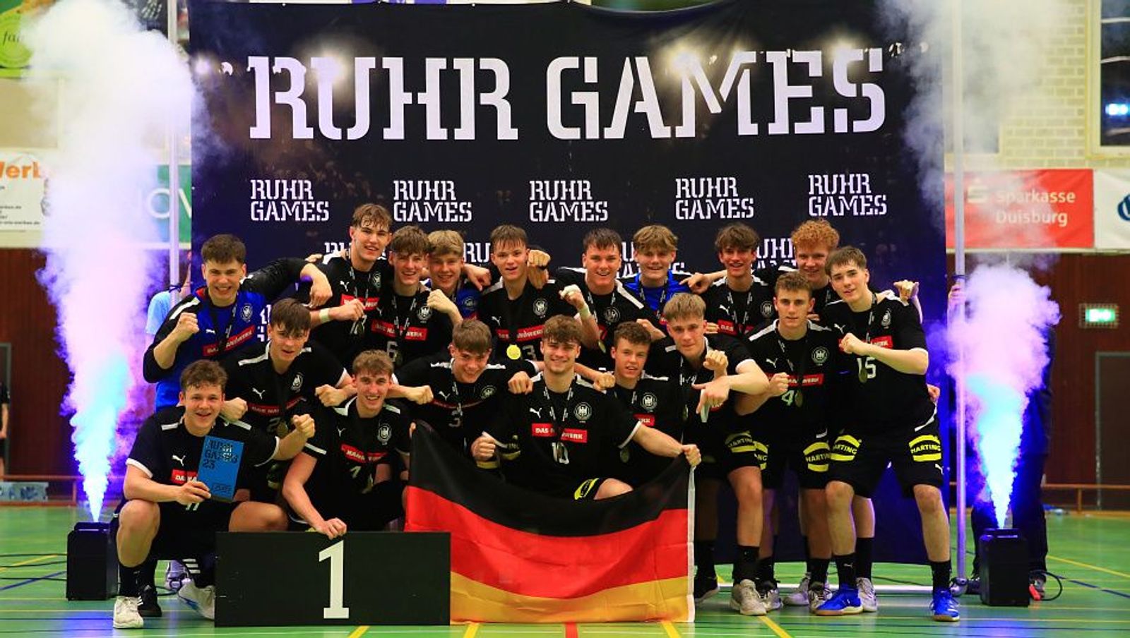 U17 gewinnt die Ruhr Games