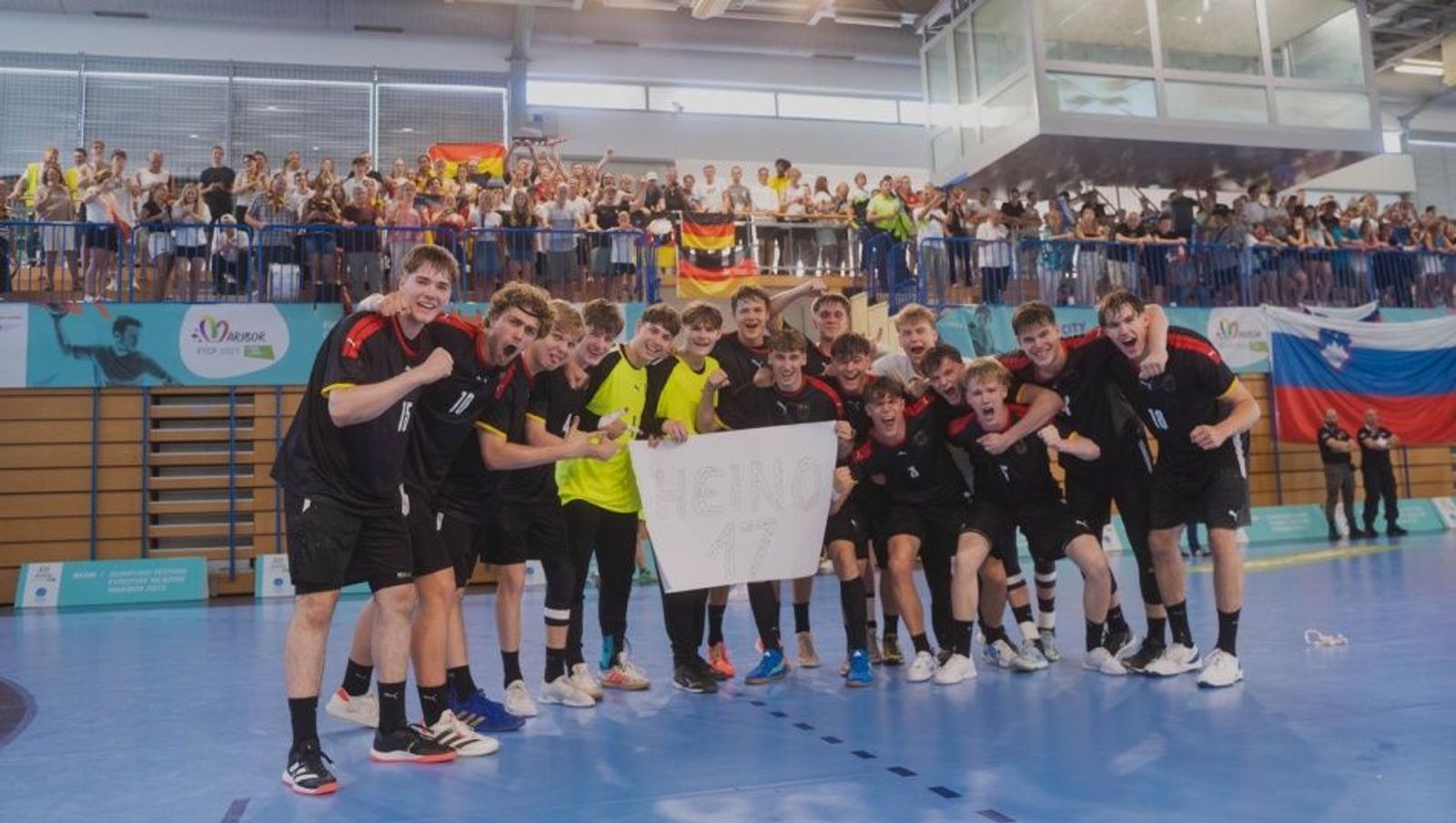 EYOF-Gold: DHB-Jungs schlagen Slowenien