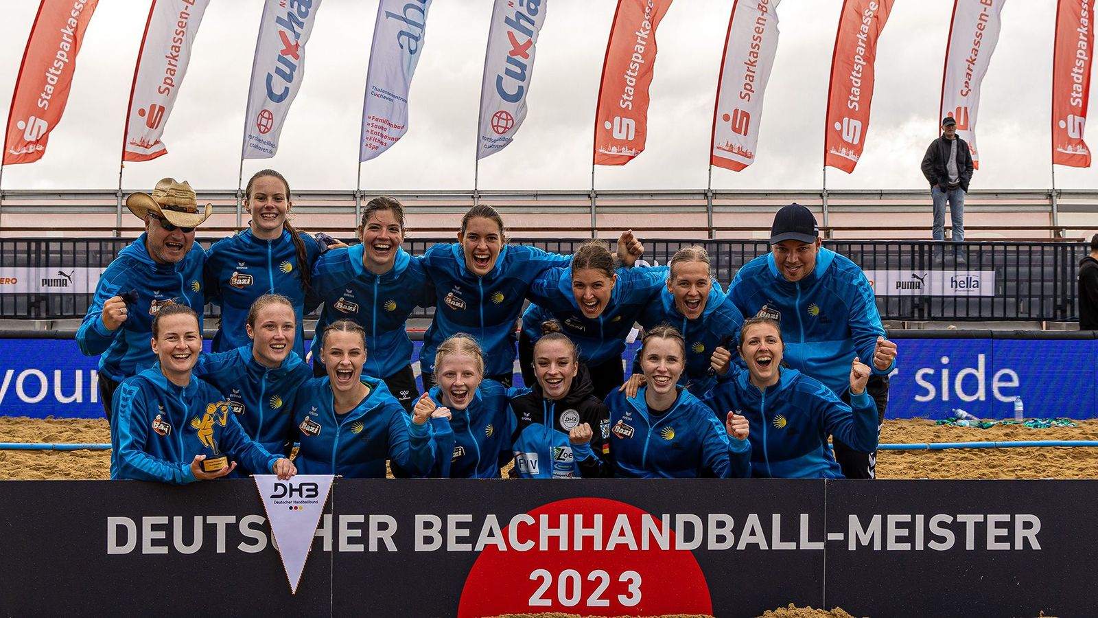 Auf Wiederholung: Beach Bazis bleiben Deutscher Meister