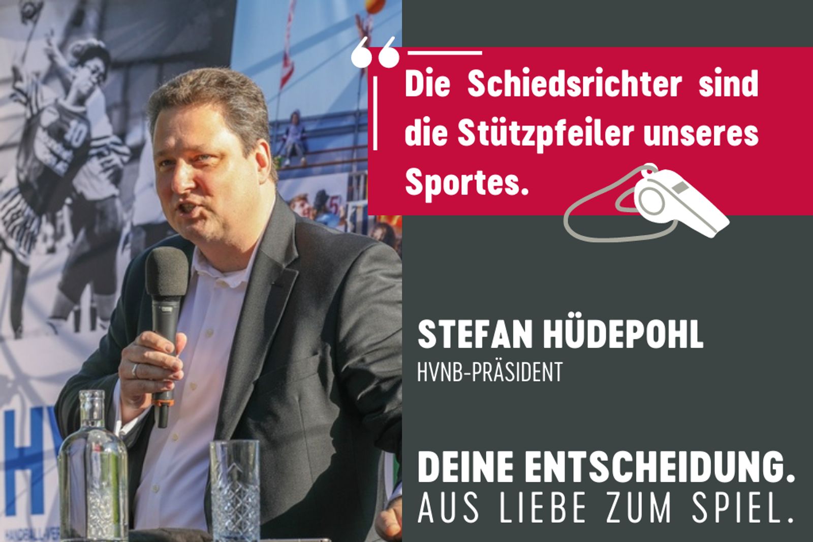 Stefan Hüdepohl: „Die Schiedsrichter sind die Stützpfeiler unseres Sportes“