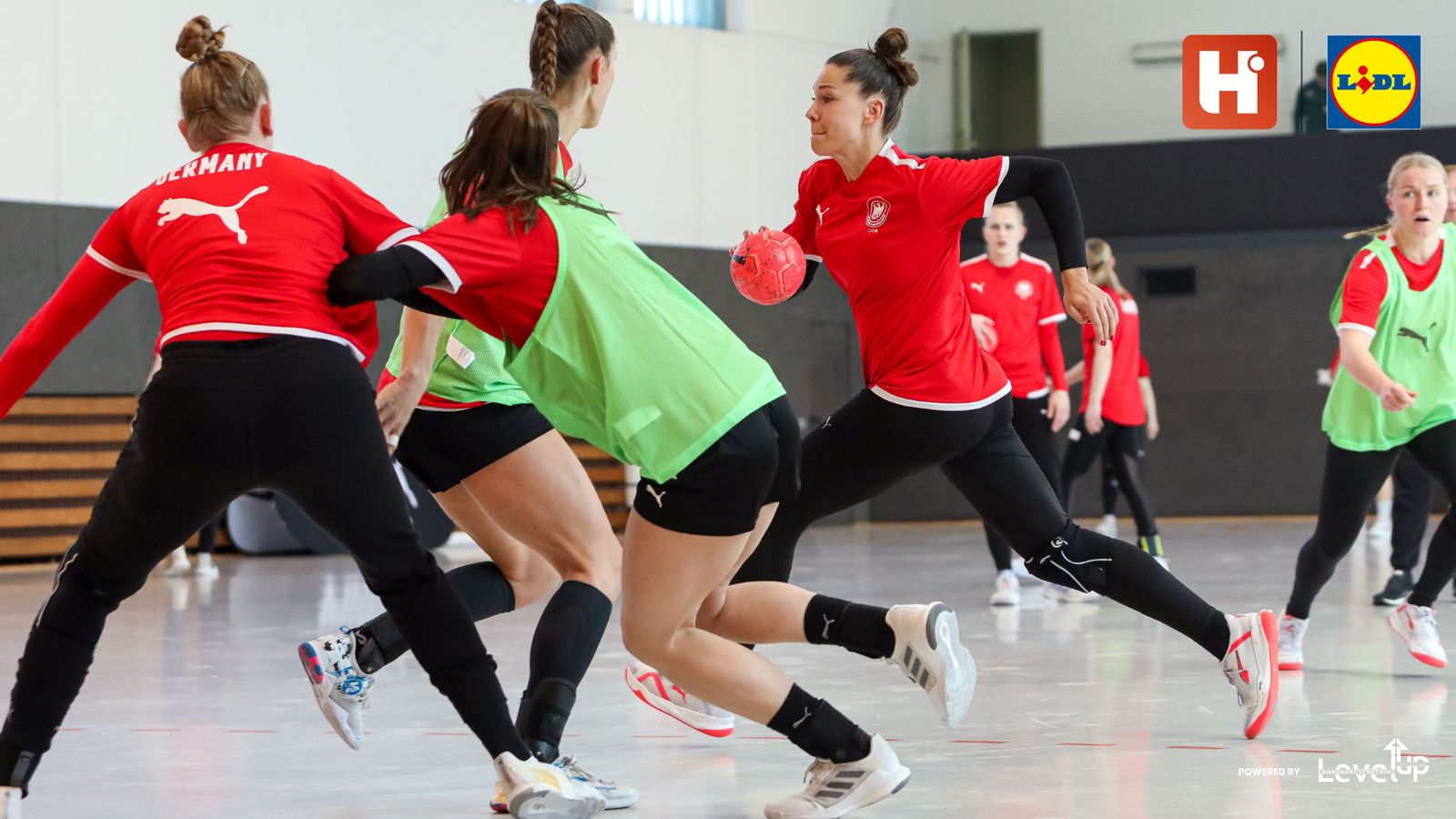 Optimale Ernährung für Handballer während eines Trainingslager-Wochenendes - powered by level up