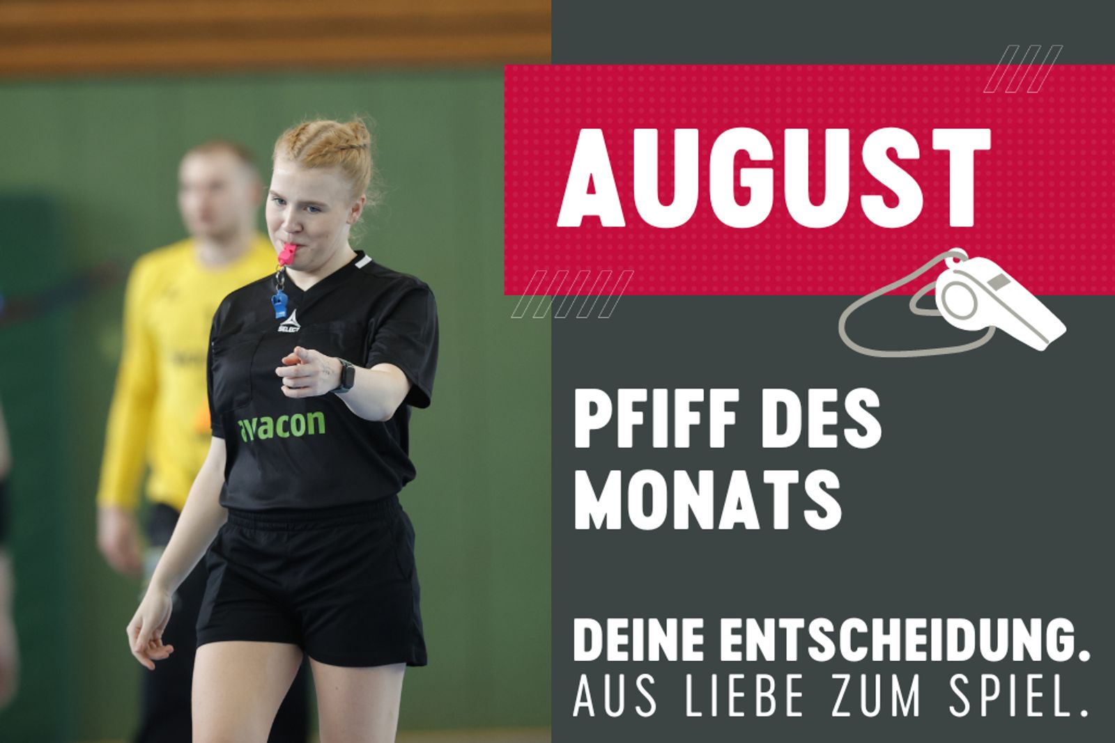 Pfiff des Monats: Kopftreffer