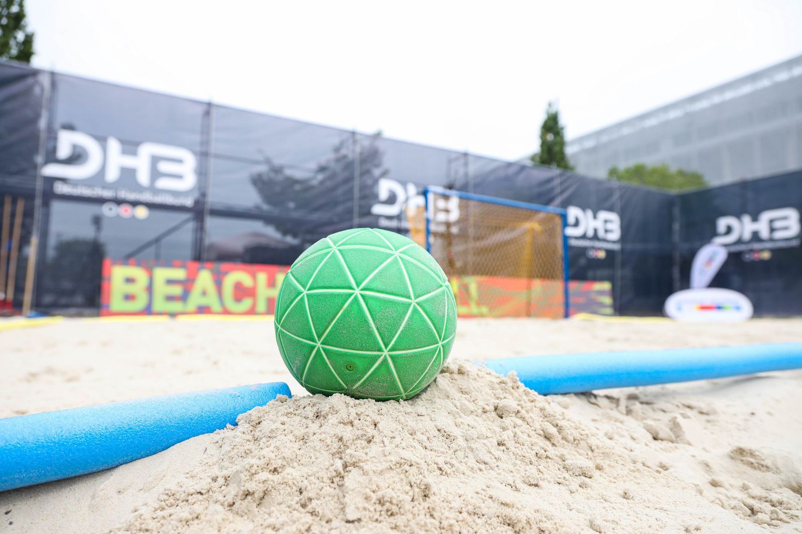 Beach-DM Jugend: Rahmen steht