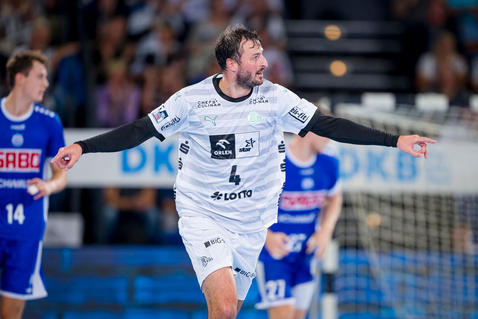 THW Kiel souverän - Löwen retten Punkt