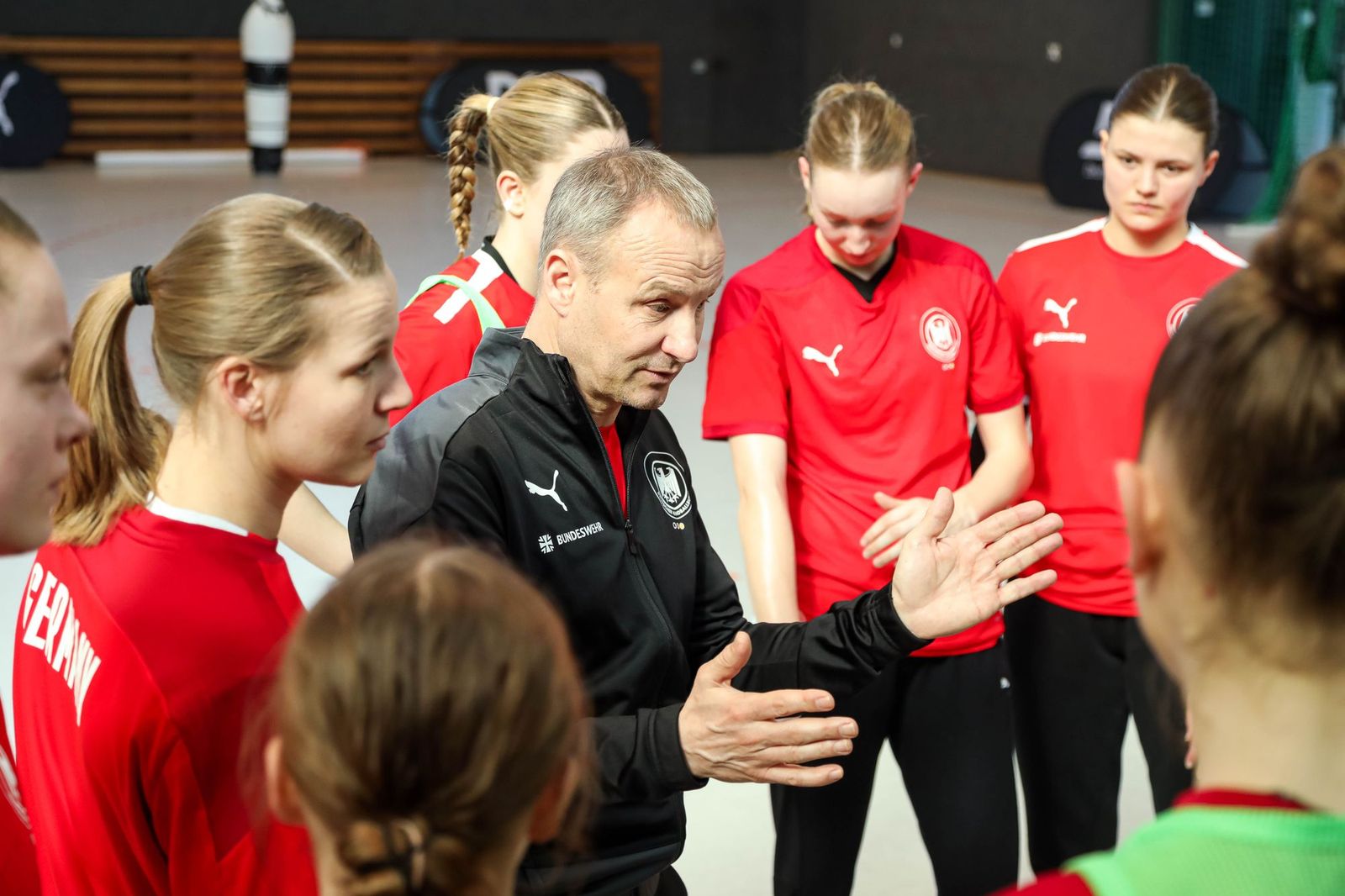 Lehrgang für U20 in Malente