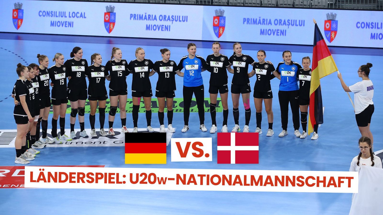 Länderspiel U20 weiblich: Deutschland vs. Dänemark