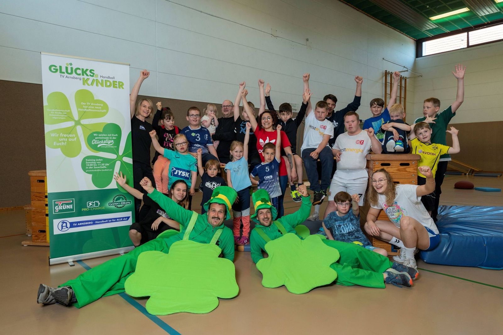 Handball schafft Inklusion: Glückskinder vom TV Arnsberg für den Deutschen Engagementpreis nominiert