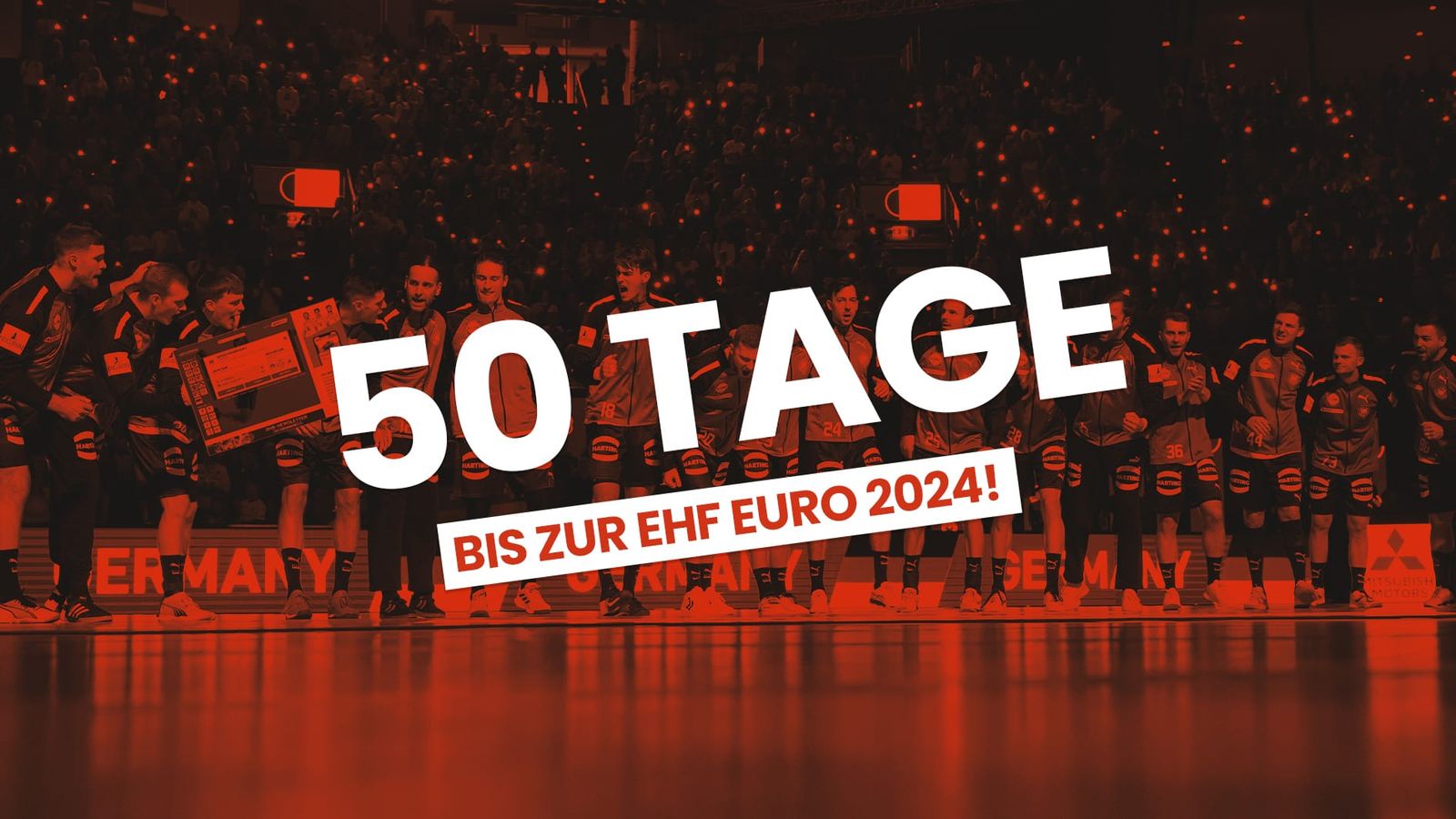 Countdown zur EHF EURO 2024