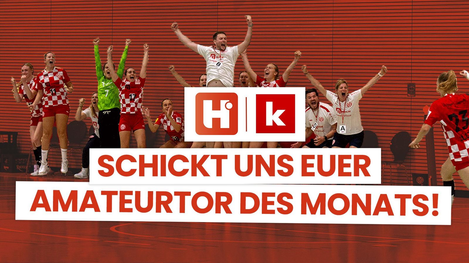 Amateurtor des Monats November – Schickt uns euren schönsten Handball-Treffer!