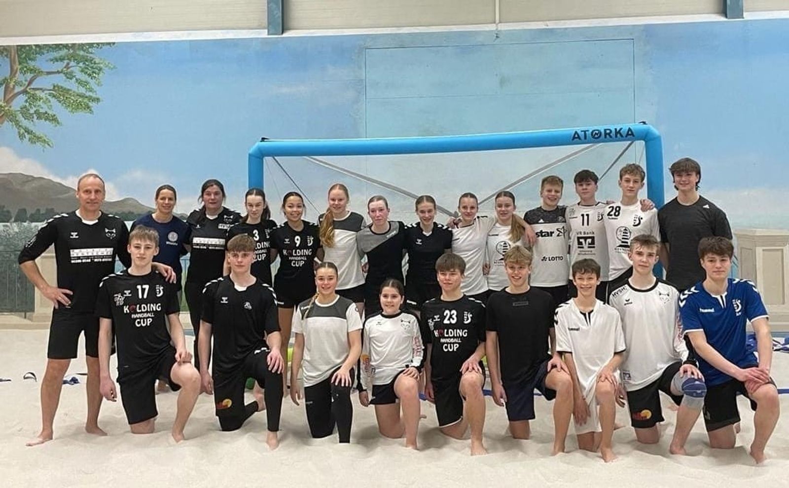 1. Beachhandball-Stützpunkttraining 2024