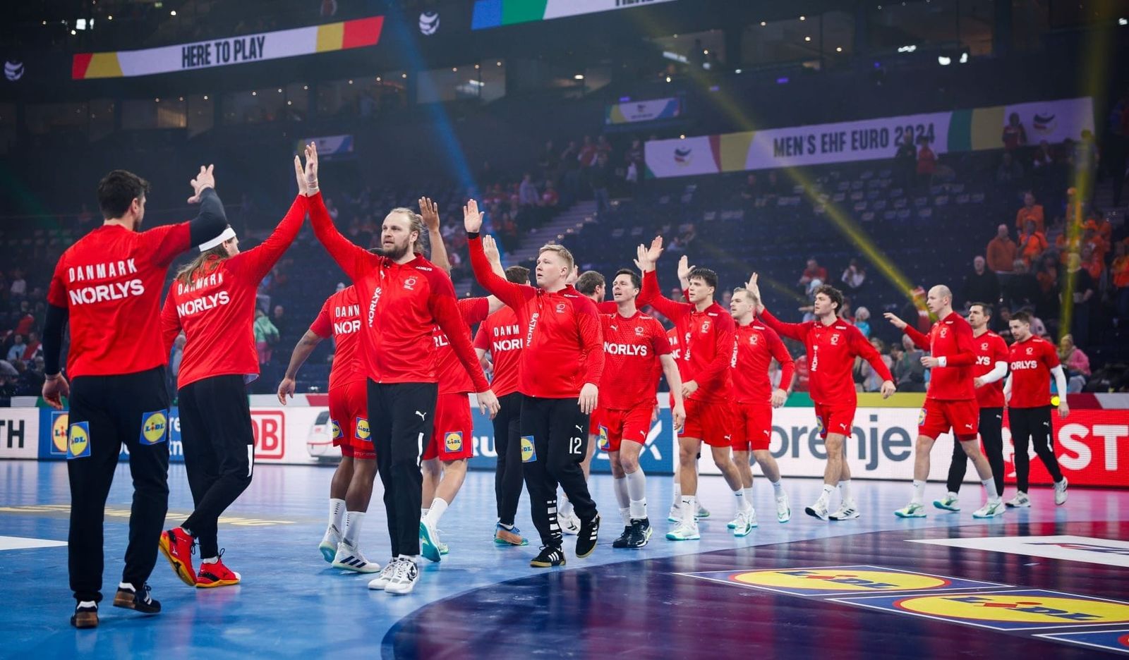 Patzer abgehakt: Dänemarks Handballer "frisch und bereit" für Medaillenjagd