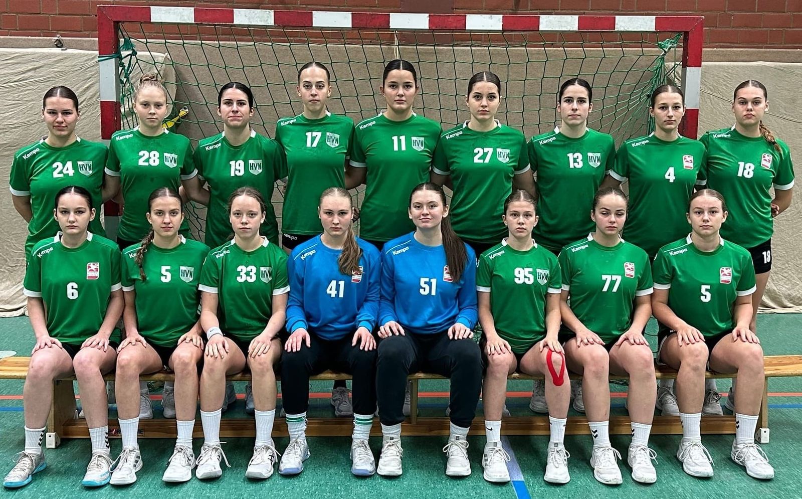 Deutschland Cup 2024: Die Mädels des HV Nordrhein