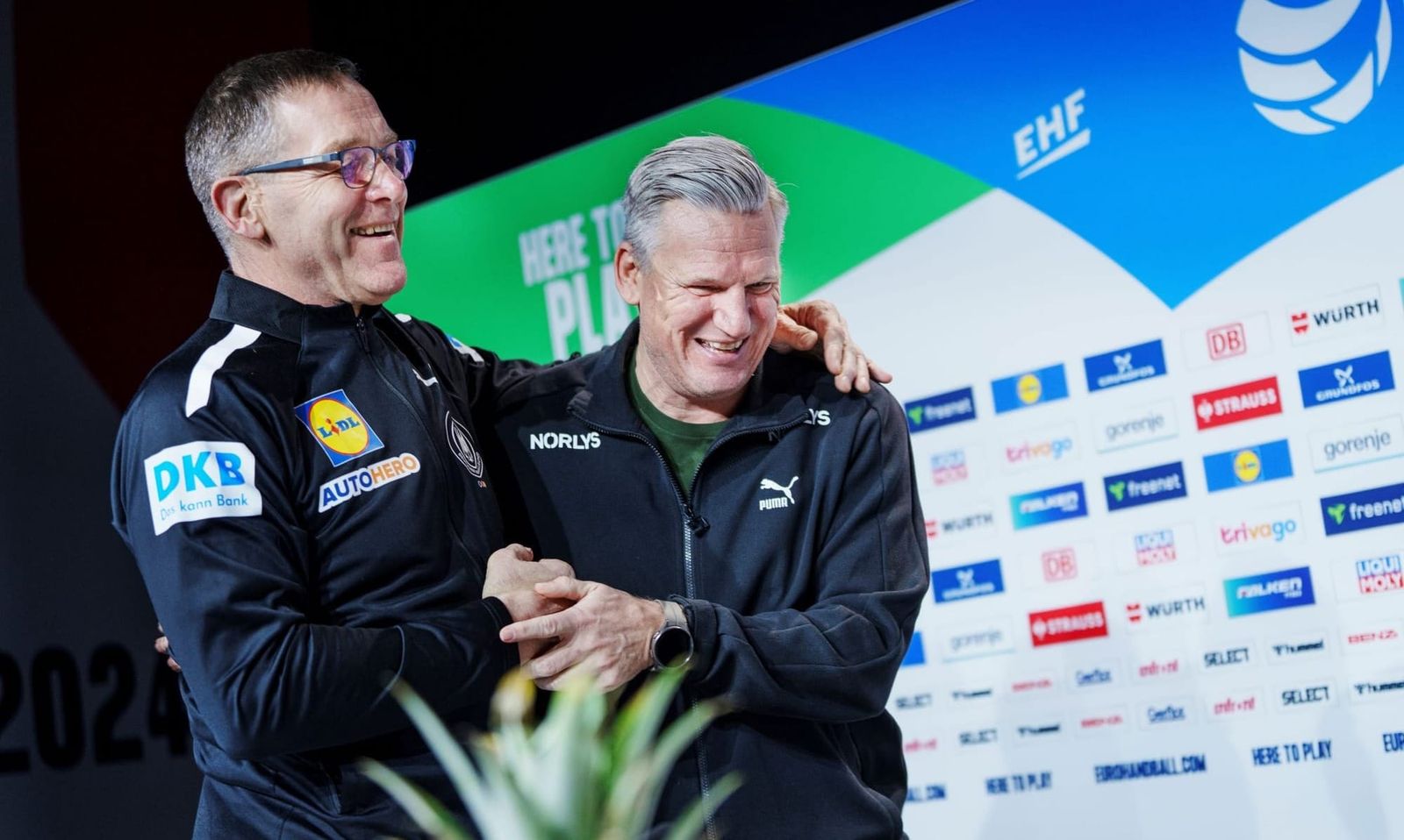 Große Wertschätzung zwischen Gislason und Jacobsen