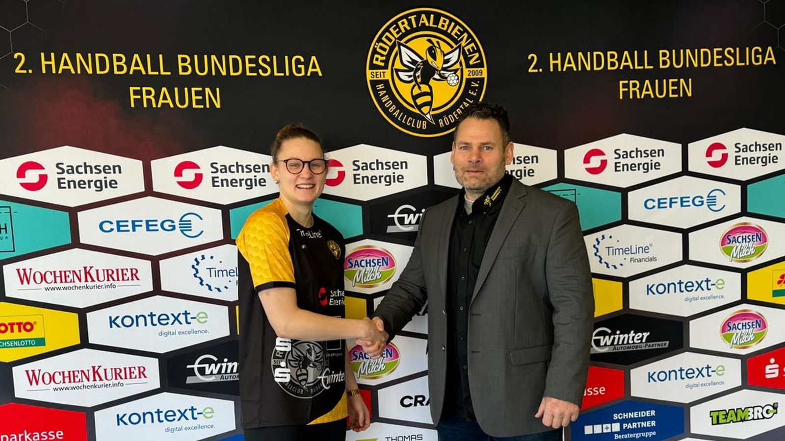 Rödertalbienen verpflichten Kreisläuferin