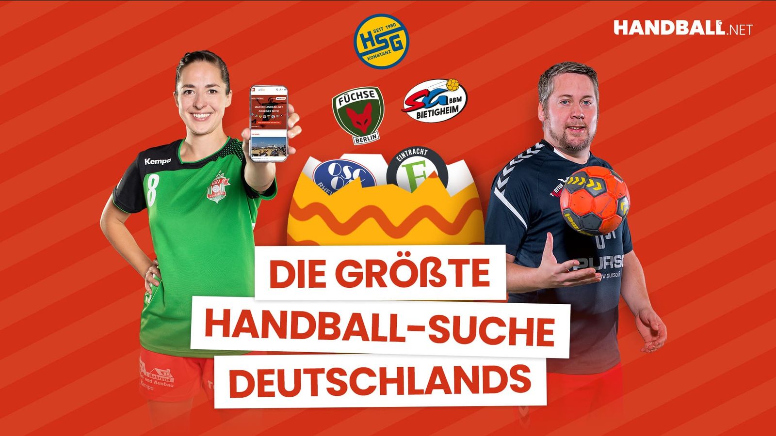 Die größte Handball-Suche Deutschlands: Finde deinen Verein!