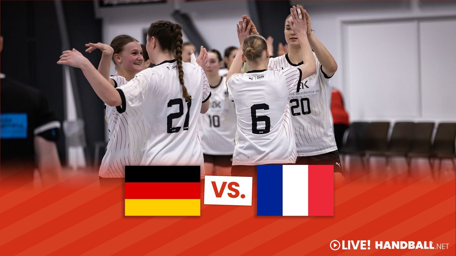 Livestream: Länderspiel U18w - Deutschland vs. Frankreich