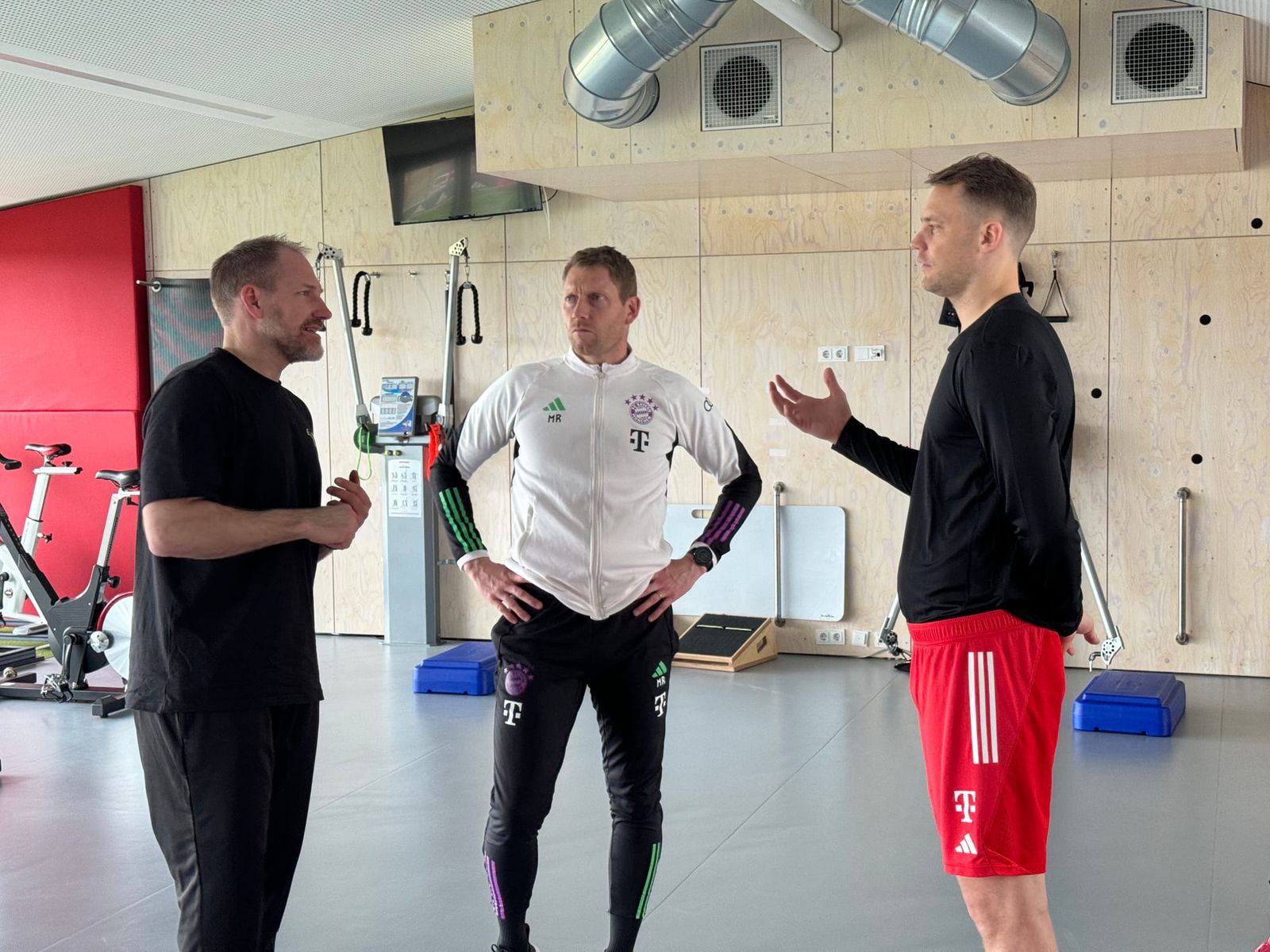 Torwart-Legenden unter sich: Andersson trifft Neuer