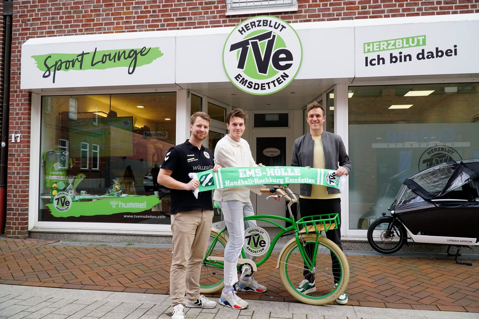 Ákos Széles kommt vom CSM Bukarest nach Emsdetten