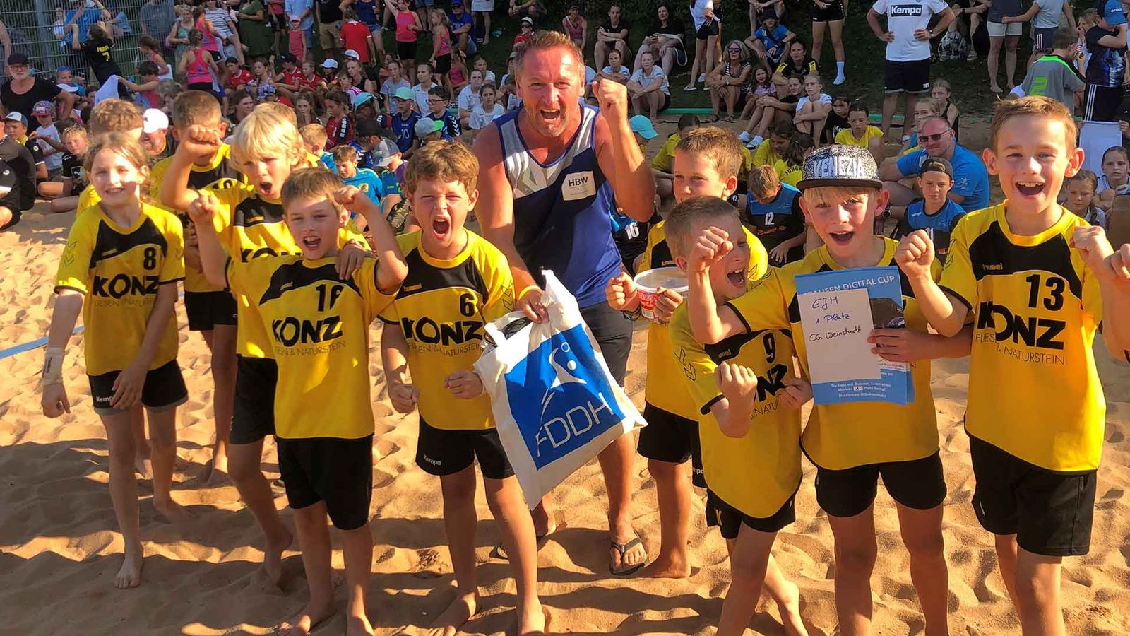 FDDH Jugend- und Mini-Beach Handball-Turnierserie startet wieder