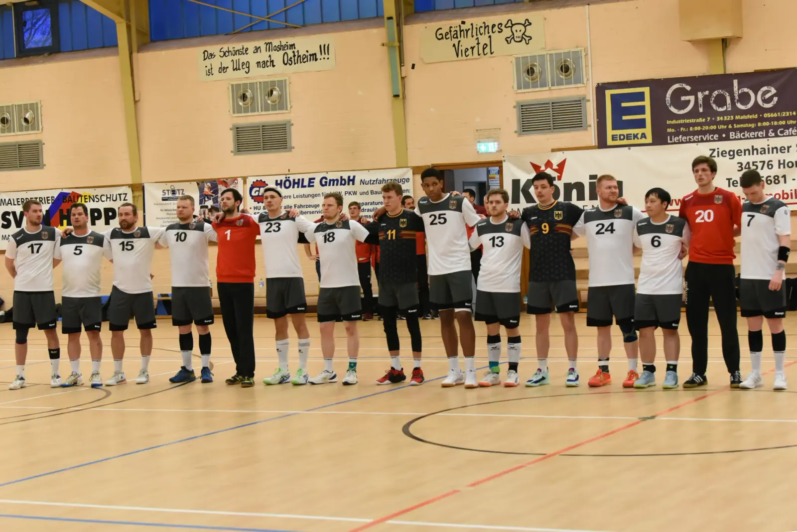 handball.net ist live an der Seite der Deafboys!