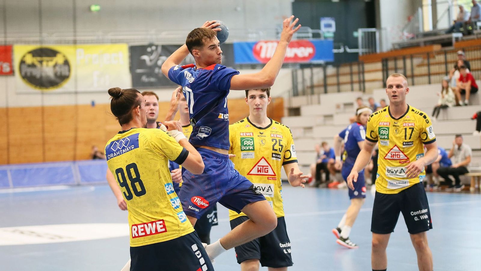Erster Matchball um den Klassenerhalt für Junggallier gegen HT München