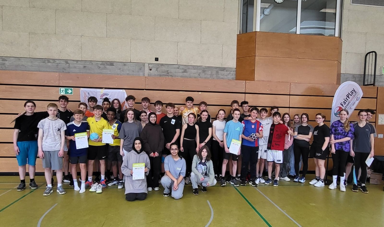 Fair Play Street Handball Turnier in Geisenheim