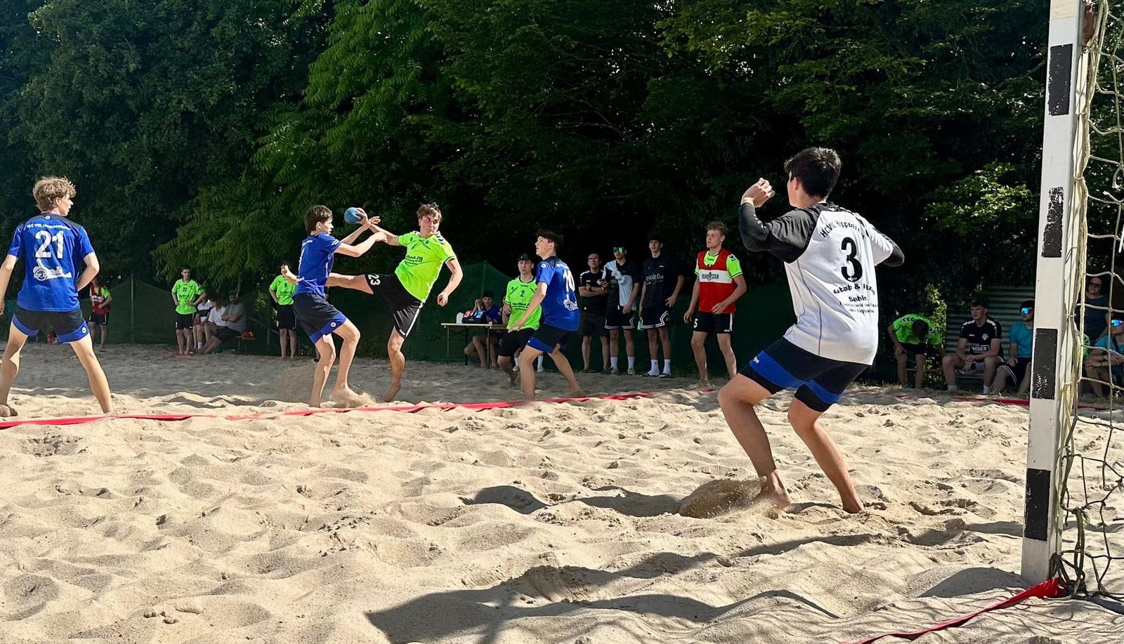 Start der HHV Beach-Series 2024 in Langen