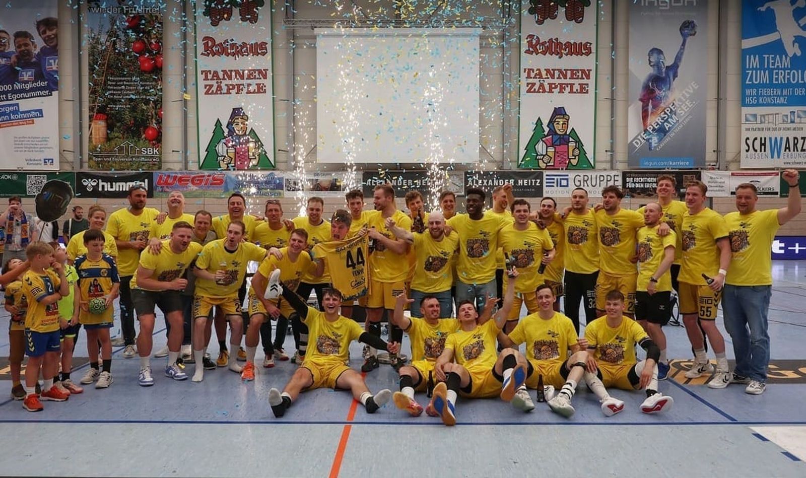 Nach Krimi: Fünfter Zweitliga-Aufstieg der HSG Konstanz