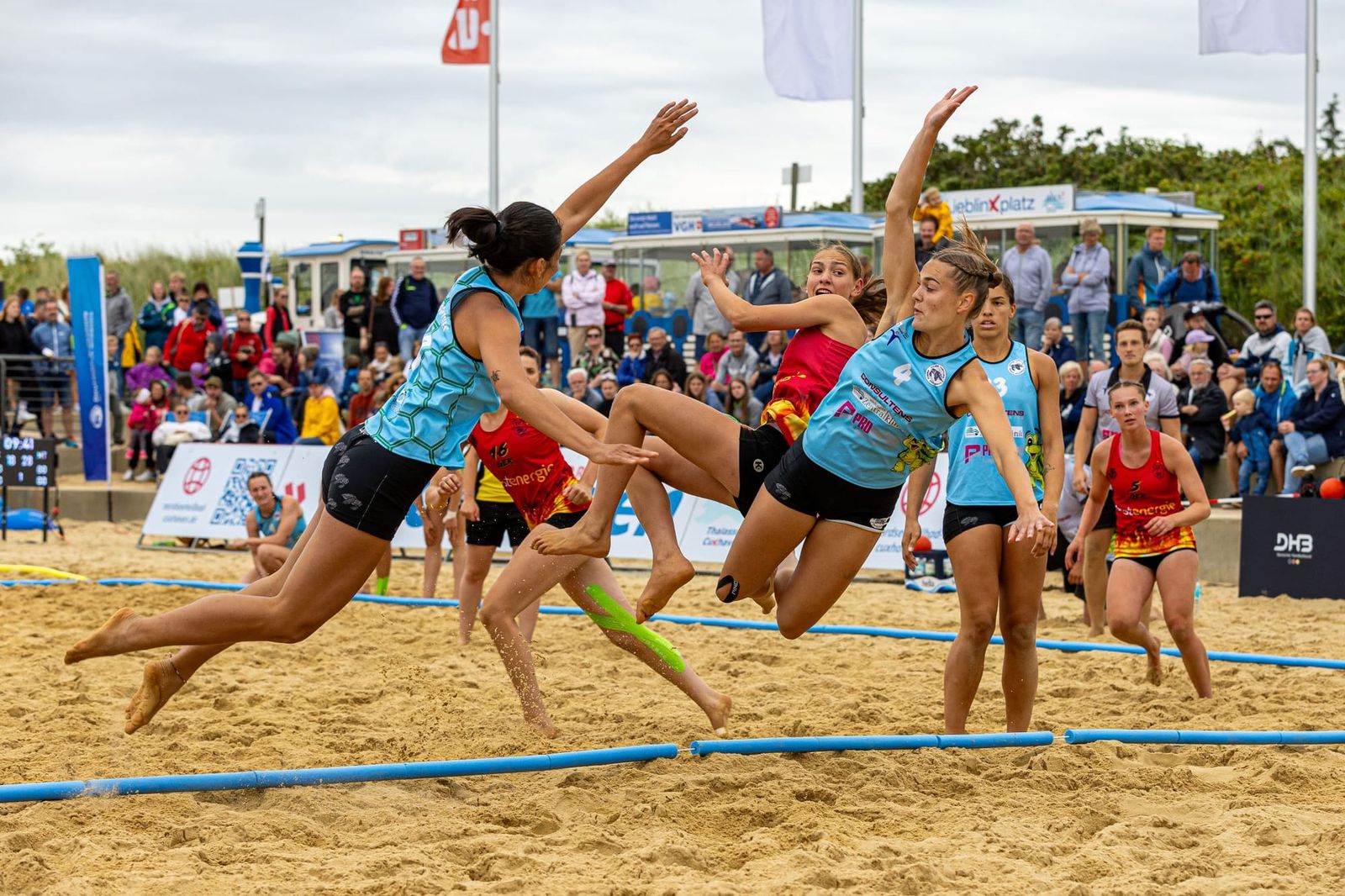 Beachhandball: Cuxhaven bereitet sich auf Deutsche Meisterschaft 2024 vor