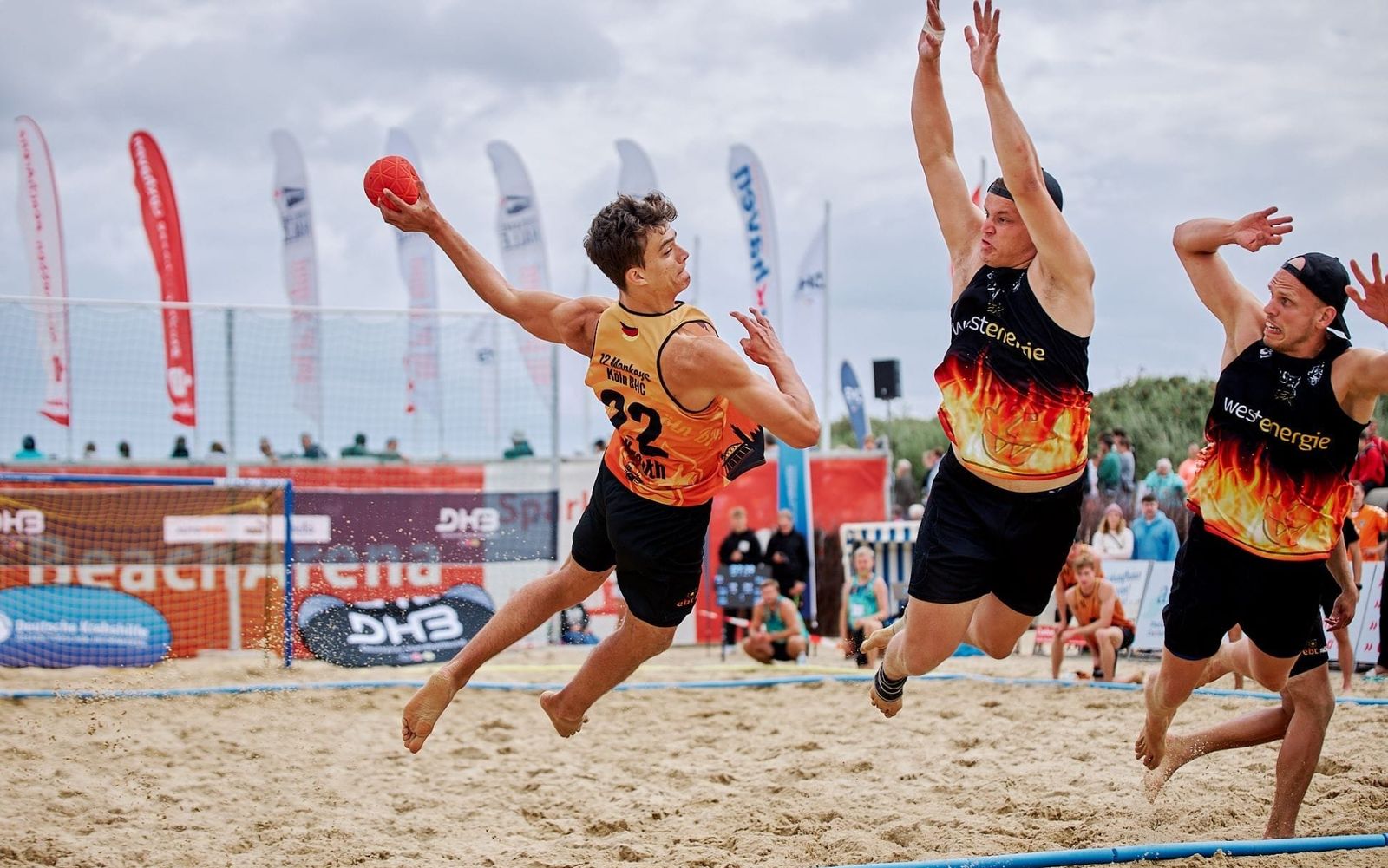 Starkes Bündnis gegen Krebs: Deutsche Krebshilfe ist Partner der Beachhandball-DM 2024