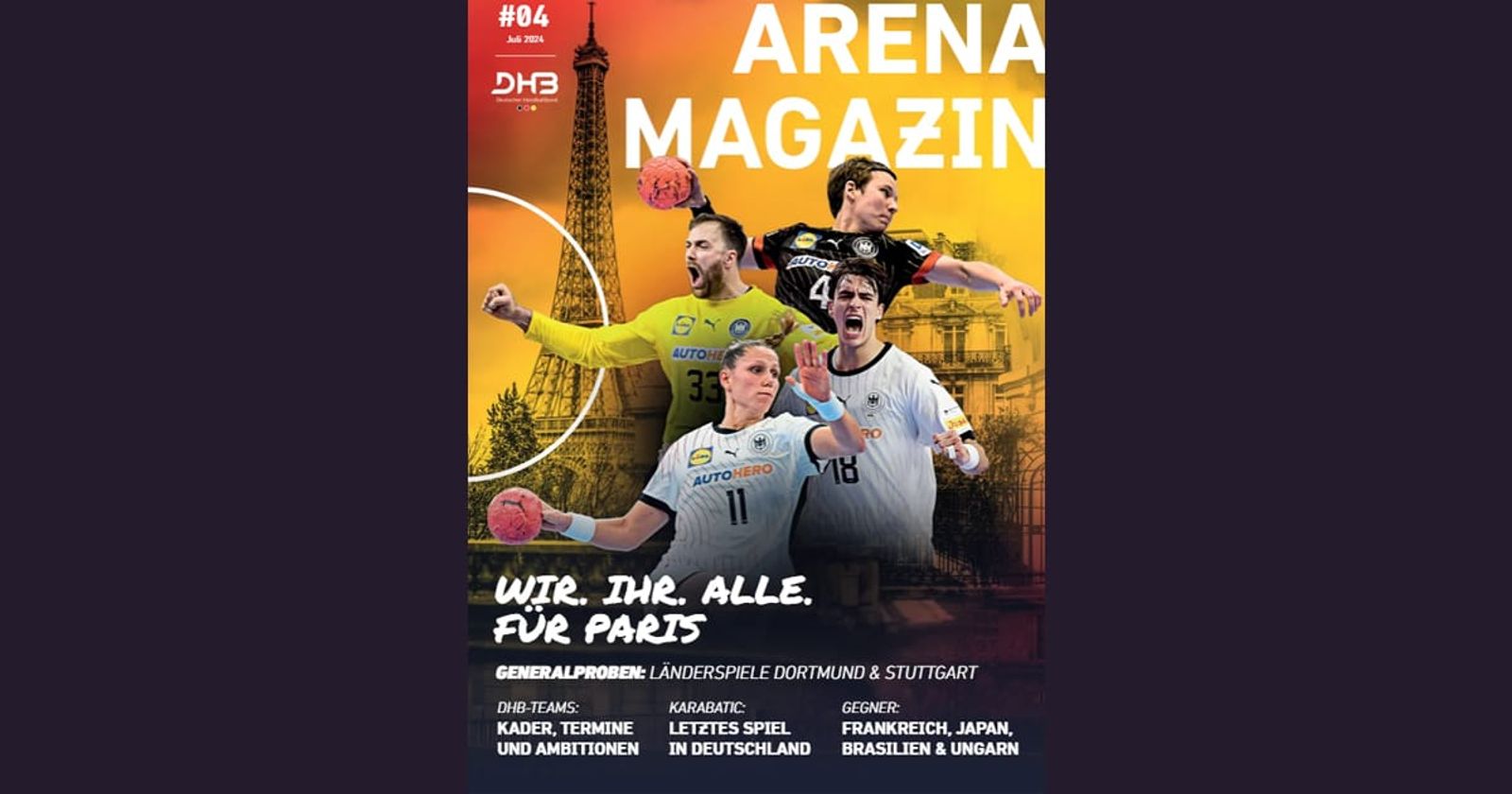 Lesestoff vor Handball-Festtagen