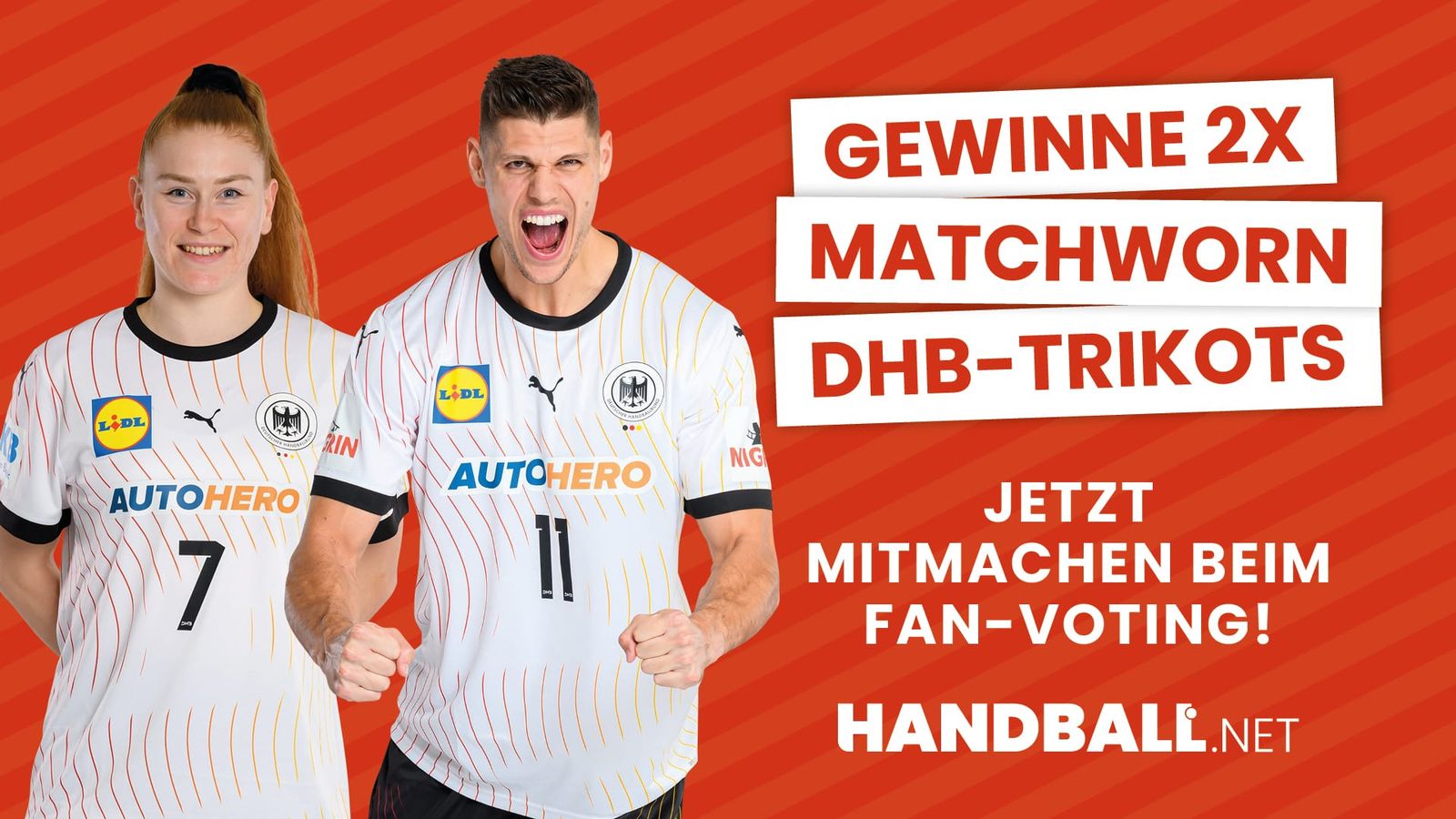 Beendet: Gewinne ein DHB Matchworn Trikot beim Fan-Voting!
