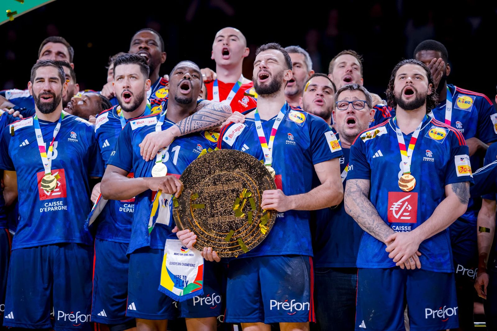 Stippvisite des Olympia-Gastgebers