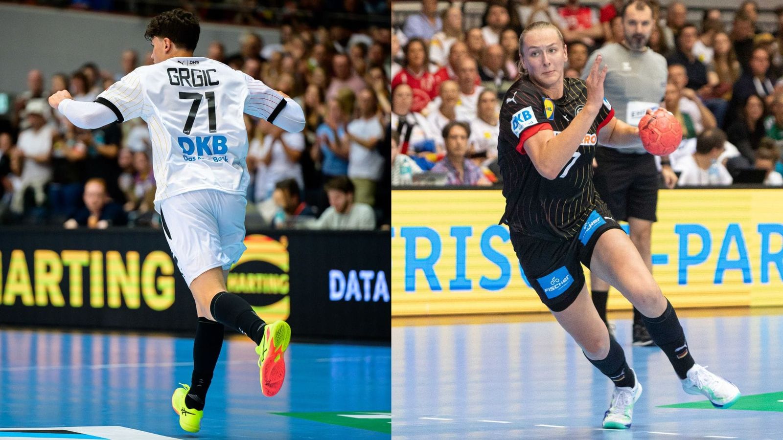 Jung und Erfolgreich: Die beiden Jüngsten in den Olympiakadern des DHB