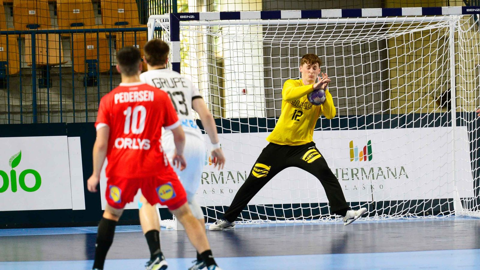 Männliche U20 verliert gegen Vizeweltmeister Dänemark