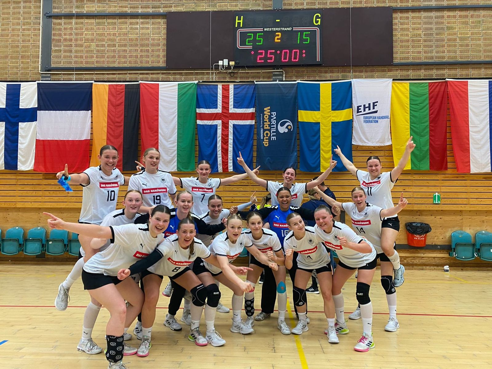 Deutschland steht im Halbfinale der European Open