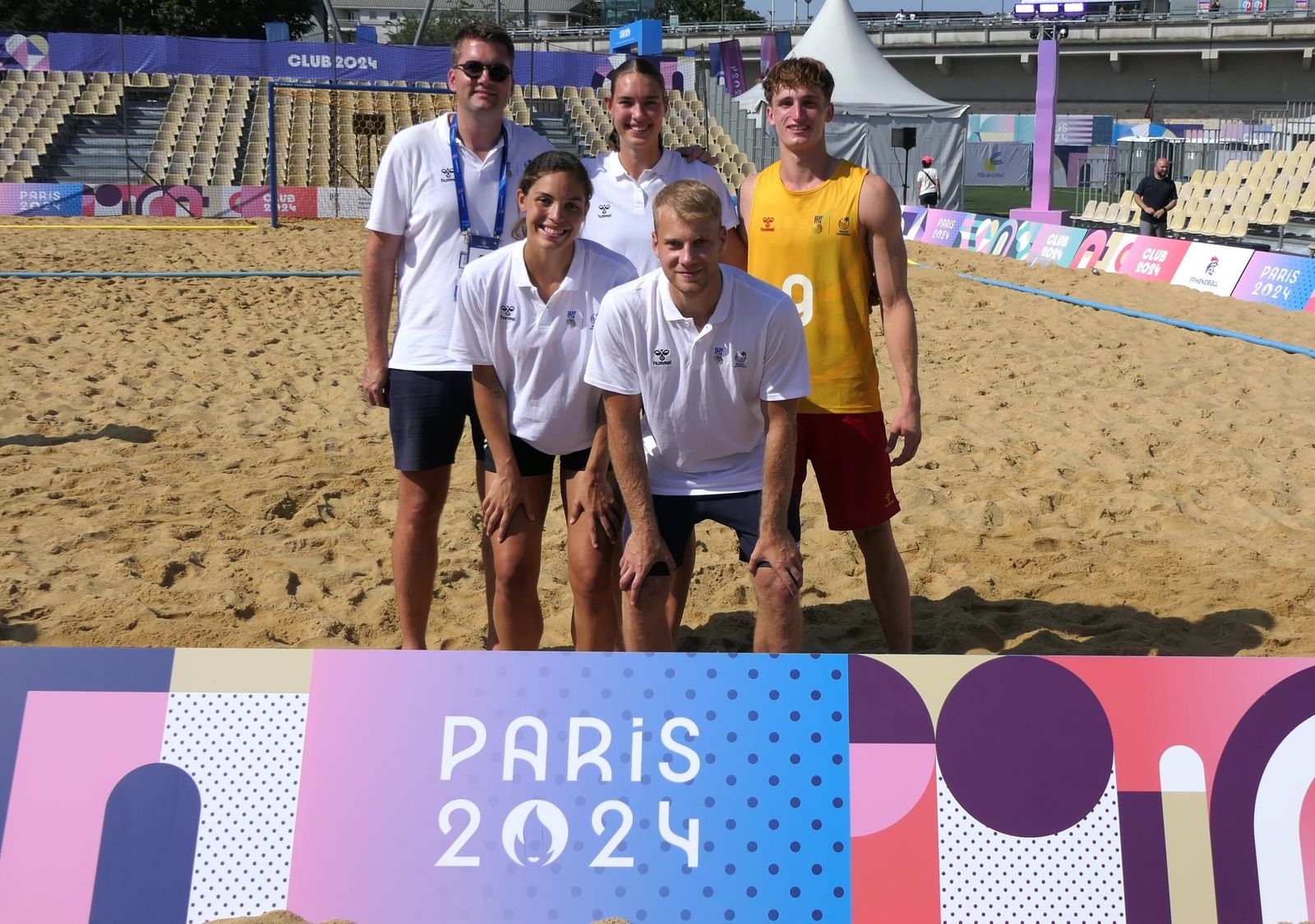 Beachhandball schnuppert Olympia-Luft