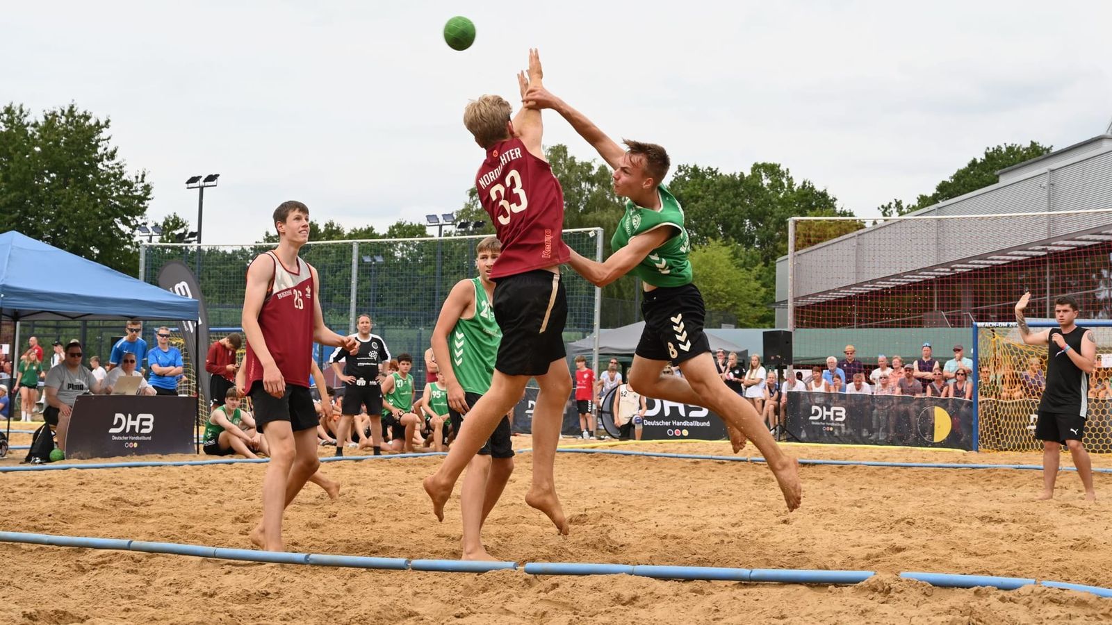 Deutschen Jugendmeisterschaft im Beachhandball - Spannung pur in Hannover