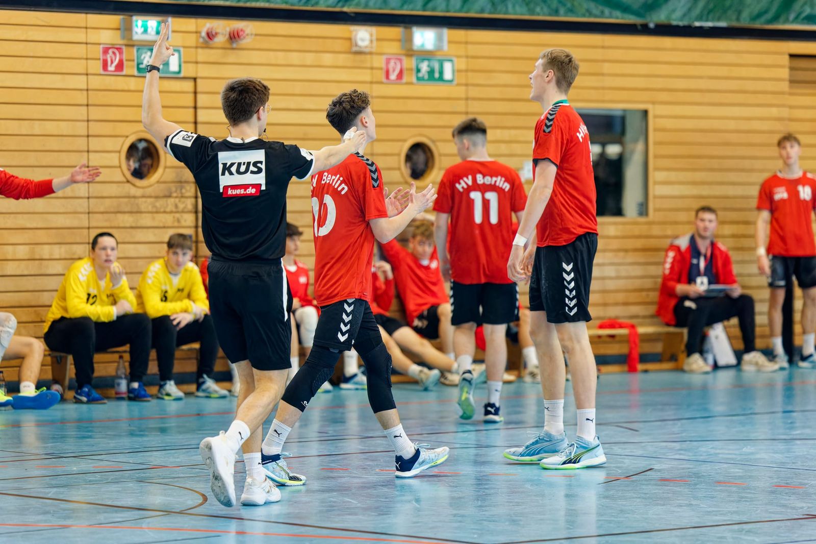 Schulsportsichtung des Handball-Verbandes Berlin für das Schul- und Leistungssportzentrum Berlin (SLZB)