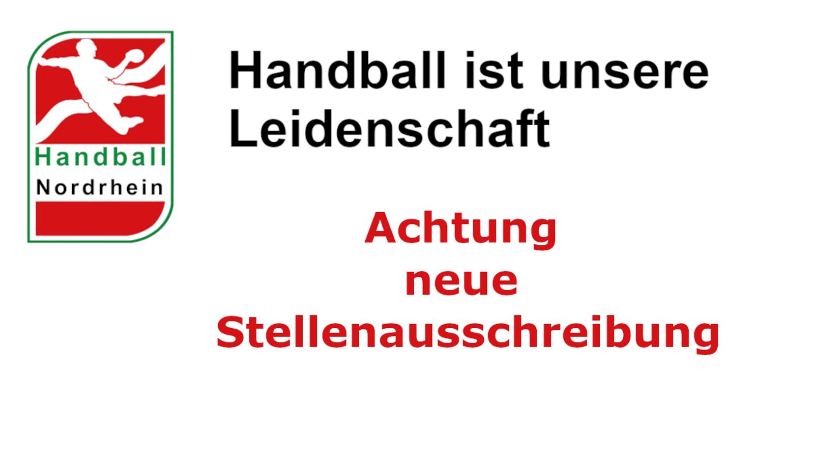 Der HV Nordrhein sucht eine/n Mitarbeiter Mitgliederentwicklung (m/w/d)