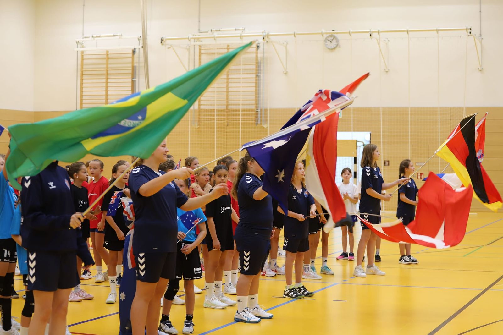 Voller Erfolg der Mini Handball-Championships in Hofheim/Wallau