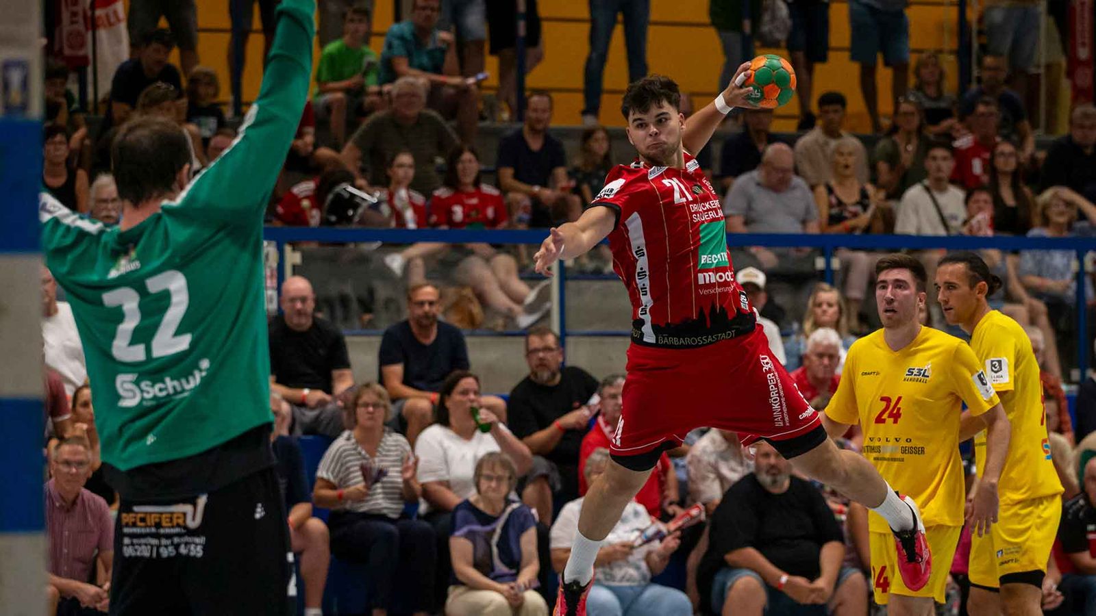 HG Saarlouis dreht Derby in Haßloch spektakulär