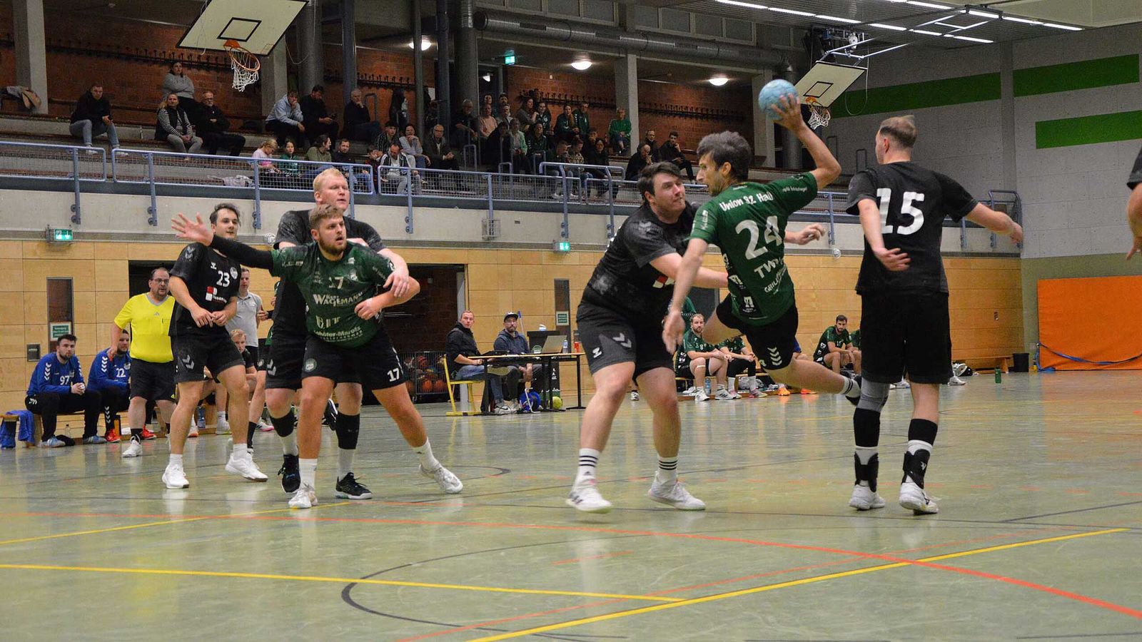 Union 92 Halle feiert torreichen 38:26-Heimerfolg gegen Augustdorf-Hövelhof