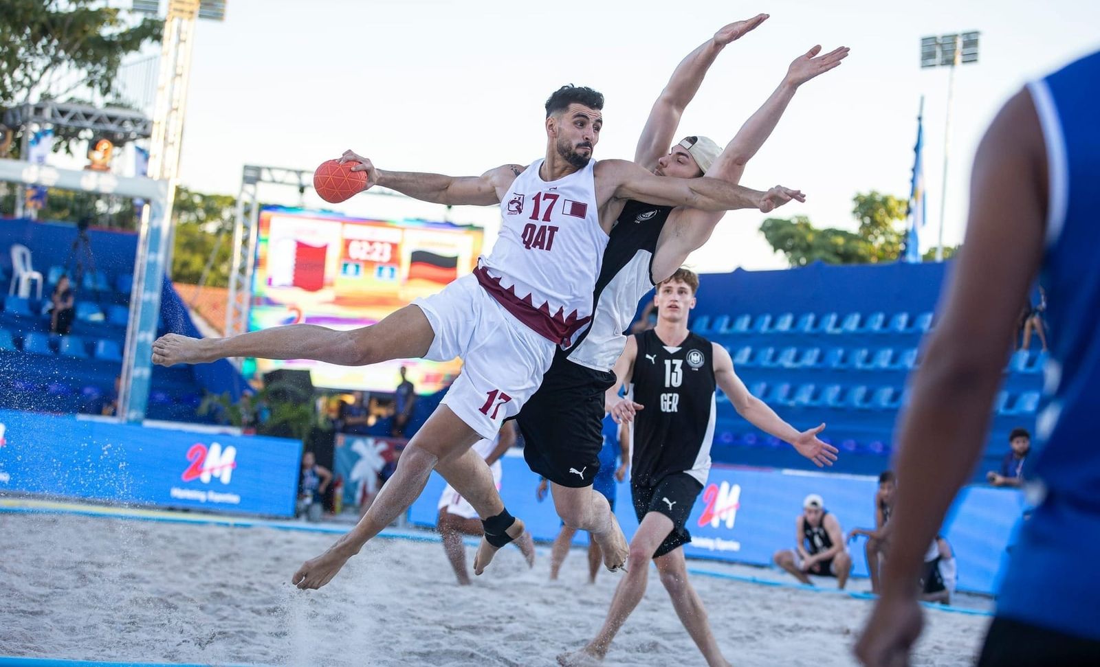 IHF Men's Beach Handball Global Tour - Katar vs. Deutschland