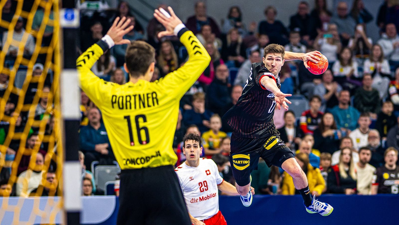 Tor-Party der deutschen Männer gegen die Schweiz