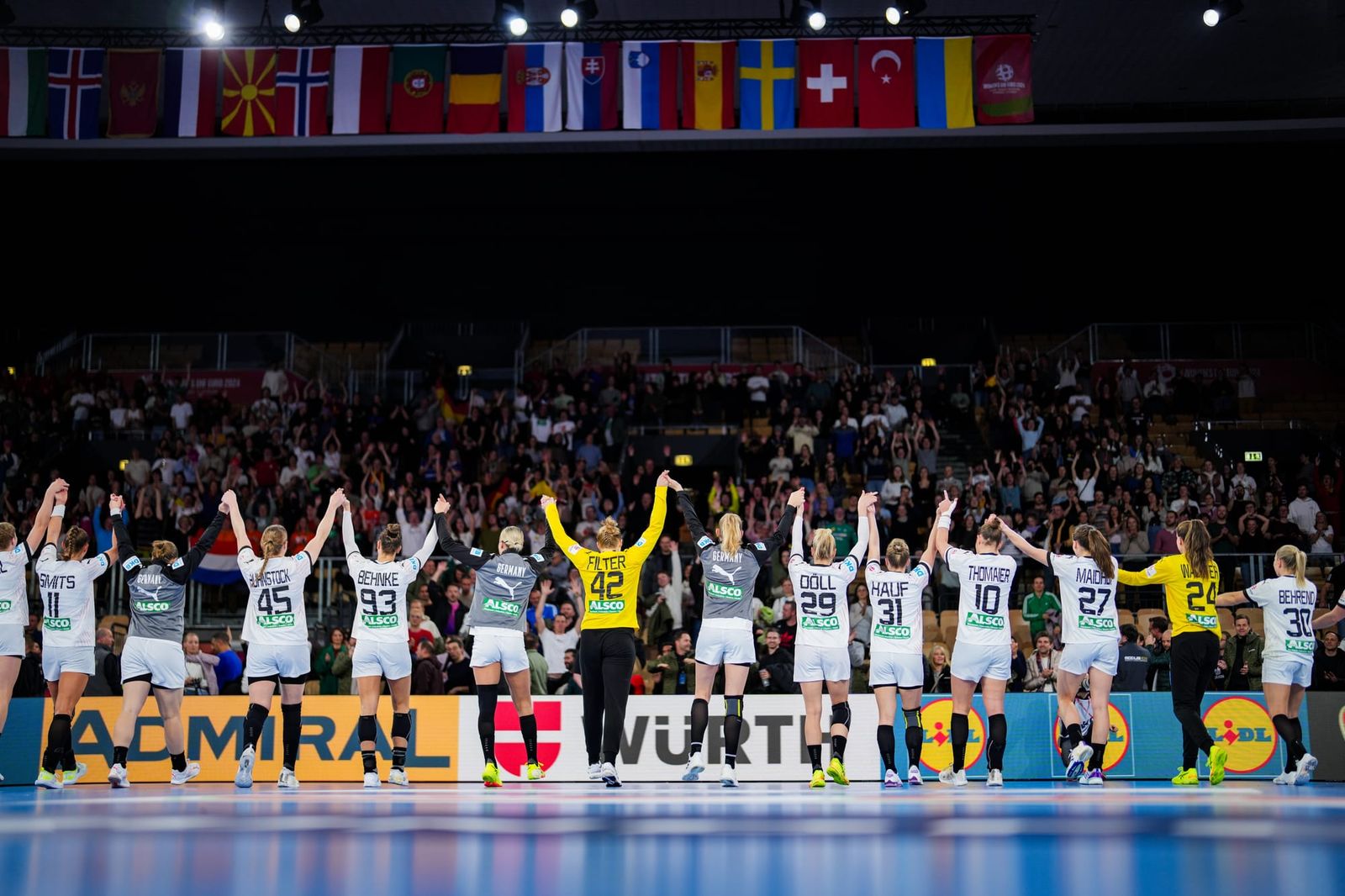 Drittbeste Abwehr, die Jüngste ist beste Werferin